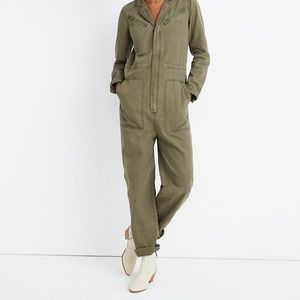 NOWT Madewell Flight Suit Coverall Jumpsuit